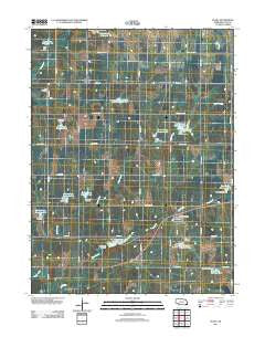 Filley Nebraska Historical topographic map, 1:24000 scale, 7.5 X 7.5 Minute, Year 2011