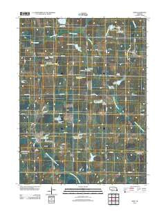 Firth Nebraska Historical topographic map, 1:24000 scale, 7.5 X 7.5 Minute, Year 2011