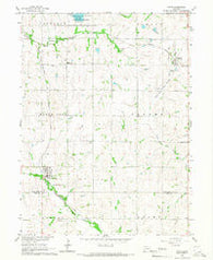 Firth Nebraska Historical topographic map, 1:24000 scale, 7.5 X 7.5 Minute, Year 1965