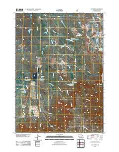 Five Points Nebraska Historical topographic map, 1:24000 scale, 7.5 X 7.5 Minute, Year 2011