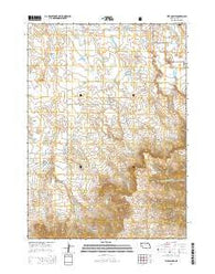 Five Points Nebraska Current topographic map, 1:24000 scale, 7.5 X 7.5 Minute, Year 2014