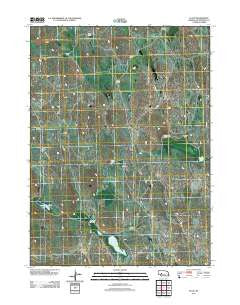 Flats Nebraska Historical topographic map, 1:24000 scale, 7.5 X 7.5 Minute, Year 2011