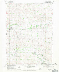Fordyce Nebraska Historical topographic map, 1:24000 scale, 7.5 X 7.5 Minute, Year 1968