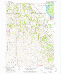 Fort Calhoun Nebraska Historical topographic map, 1:24000 scale, 7.5 X 7.5 Minute, Year 1968