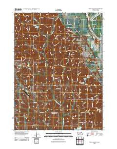 Fort Calhoun Nebraska Historical topographic map, 1:24000 scale, 7.5 X 7.5 Minute, Year 2011