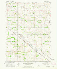 Foster Nebraska Historical topographic map, 1:24000 scale, 7.5 X 7.5 Minute, Year 1963