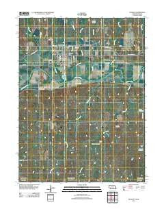 Franklin Nebraska Historical topographic map, 1:24000 scale, 7.5 X 7.5 Minute, Year 2011