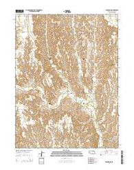 Franklin NE Nebraska Current topographic map, 1:24000 scale, 7.5 X 7.5 Minute, Year 2014