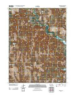 Freedom Nebraska Historical topographic map, 1:24000 scale, 7.5 X 7.5 Minute, Year 2011