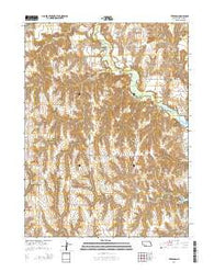 Freedom Nebraska Current topographic map, 1:24000 scale, 7.5 X 7.5 Minute, Year 2014