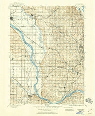 Fremont Nebraska Historical topographic map, 1:125000 scale, 30 X 30 Minute, Year 1893