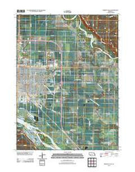 Fremont East Nebraska Historical topographic map, 1:24000 scale, 7.5 X 7.5 Minute, Year 2011