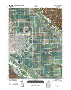 Fremont East Nebraska Historical topographic map, 1:24000 scale, 7.5 X 7.5 Minute, Year 2011