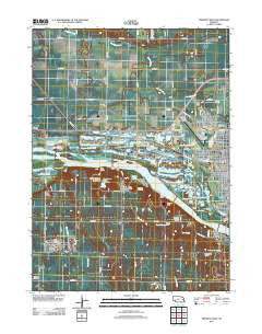 Fremont West Nebraska Historical topographic map, 1:24000 scale, 7.5 X 7.5 Minute, Year 2011