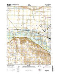 Fremont West Nebraska Current topographic map, 1:24000 scale, 7.5 X 7.5 Minute, Year 2014