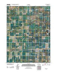 Friend Nebraska Historical topographic map, 1:24000 scale, 7.5 X 7.5 Minute, Year 2011