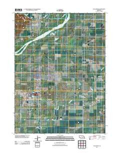 Fullerton Nebraska Historical topographic map, 1:24000 scale, 7.5 X 7.5 Minute, Year 2011