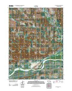 Fullerton NE Nebraska Historical topographic map, 1:24000 scale, 7.5 X 7.5 Minute, Year 2011