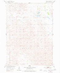 Gables NW Nebraska Historical topographic map, 1:24000 scale, 7.5 X 7.5 Minute, Year 1954