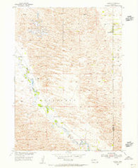 Gables Nebraska Historical topographic map, 1:24000 scale, 7.5 X 7.5 Minute, Year 1954