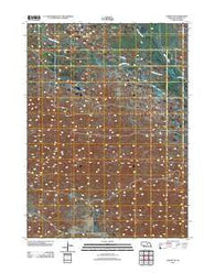 Gables NW Nebraska Historical topographic map, 1:24000 scale, 7.5 X 7.5 Minute, Year 2011