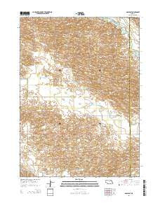 Gables SE Nebraska Current topographic map, 1:24000 scale, 7.5 X 7.5 Minute, Year 2014
