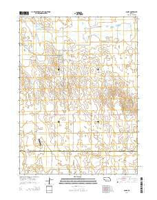 Gandy Nebraska Current topographic map, 1:24000 scale, 7.5 X 7.5 Minute, Year 2014
