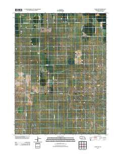 Gandy SW Nebraska Historical topographic map, 1:24000 scale, 7.5 X 7.5 Minute, Year 2011