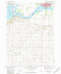 Gavins Point Dam South Dakota Historical topographic map, 1:24000 scale, 7.5 X 7.5 Minute, Year 1968