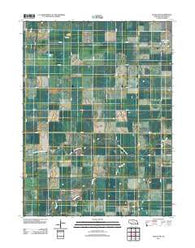 Geneva SW Nebraska Historical topographic map, 1:24000 scale, 7.5 X 7.5 Minute, Year 2011