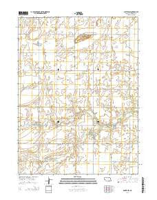 Geneva SW Nebraska Current topographic map, 1:24000 scale, 7.5 X 7.5 Minute, Year 2014