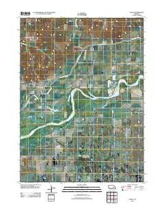 Genoa Nebraska Historical topographic map, 1:24000 scale, 7.5 X 7.5 Minute, Year 2011