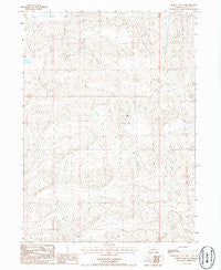 George Lake SE Nebraska Historical topographic map, 1:24000 scale, 7.5 X 7.5 Minute, Year 1986