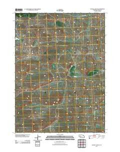 George Lake SE Nebraska Historical topographic map, 1:24000 scale, 7.5 X 7.5 Minute, Year 2011