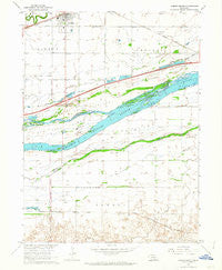 Gibbon South Nebraska Historical topographic map, 1:24000 scale, 7.5 X 7.5 Minute, Year 1962