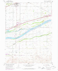 Gibbon South Nebraska Historical topographic map, 1:24000 scale, 7.5 X 7.5 Minute, Year 1962