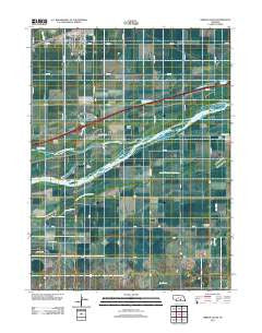 Gibbon South Nebraska Historical topographic map, 1:24000 scale, 7.5 X 7.5 Minute, Year 2011