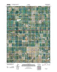 Giltner Nebraska Historical topographic map, 1:24000 scale, 7.5 X 7.5 Minute, Year 2011