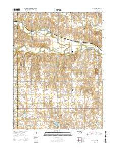 Gladstone Nebraska Current topographic map, 1:24000 scale, 7.5 X 7.5 Minute, Year 2014