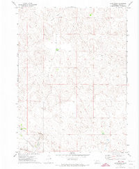 Glinn Ranch Nebraska Historical topographic map, 1:24000 scale, 7.5 X 7.5 Minute, Year 1971