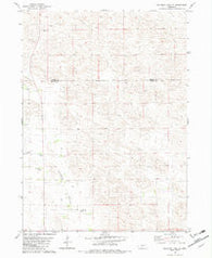 Goldman Lake SE Nebraska Historical topographic map, 1:24000 scale, 7.5 X 7.5 Minute, Year 1982
