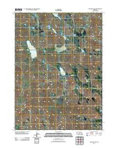 Goldman Lake Nebraska Historical topographic map, 1:24000 scale, 7.5 X 7.5 Minute, Year 2011