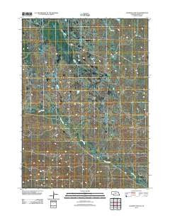 Goldman Lake NE Nebraska Historical topographic map, 1:24000 scale, 7.5 X 7.5 Minute, Year 2011