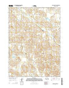 Goldman Lake NW Nebraska Current topographic map, 1:24000 scale, 7.5 X 7.5 Minute, Year 2014