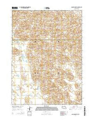 Goldman Lake SE Nebraska Current topographic map, 1:24000 scale, 7.5 X 7.5 Minute, Year 2014