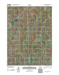 Good Hope Cemetery Nebraska Historical topographic map, 1:24000 scale, 7.5 X 7.5 Minute, Year 2011