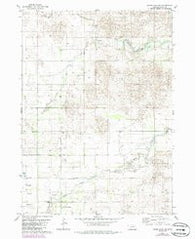 Goose Lake NE Nebraska Historical topographic map, 1:24000 scale, 7.5 X 7.5 Minute, Year 1981