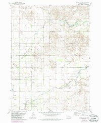 Goose Lake NE Nebraska Historical topographic map, 1:24000 scale, 7.5 X 7.5 Minute, Year 1981