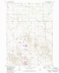 Goose Lake SW Nebraska Historical topographic map, 1:24000 scale, 7.5 X 7.5 Minute, Year 1981