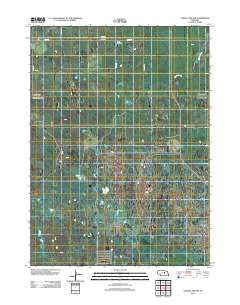 Goose Lake SW Nebraska Historical topographic map, 1:24000 scale, 7.5 X 7.5 Minute, Year 2011